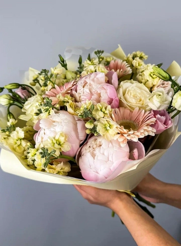 Розовый пудинг от интернет-магазина цветов в 