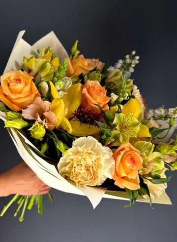 Весенняя удача  от интернет-магазина цветов в 