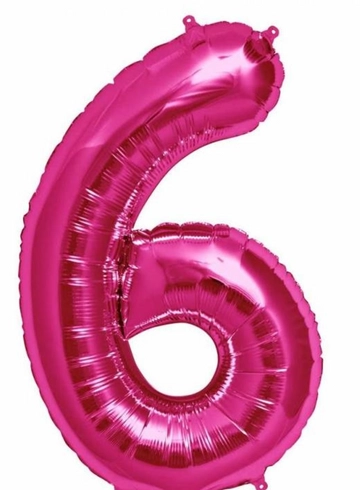 Шар воздушный  " 6" малиновый  от интернет-магазина цветов в 