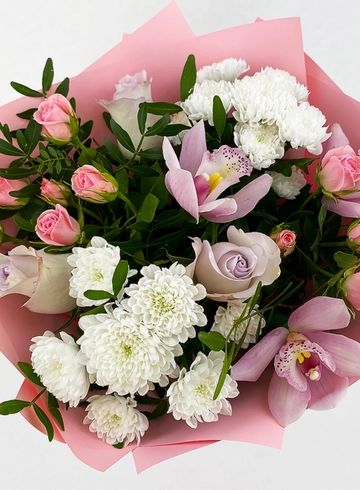 Розовый мир от интернет-магазина цветов в 