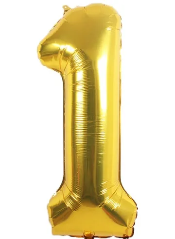 Шар цифра "1"   от интернет-магазина цветов в 