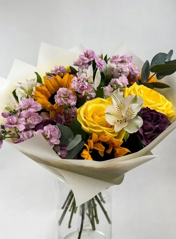 Летнее поле от интернет-магазина цветов в 