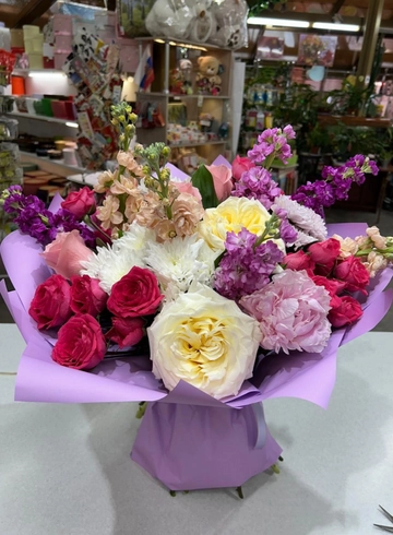 Букет «Палитра нежности» от интернет-магазина цветов в 